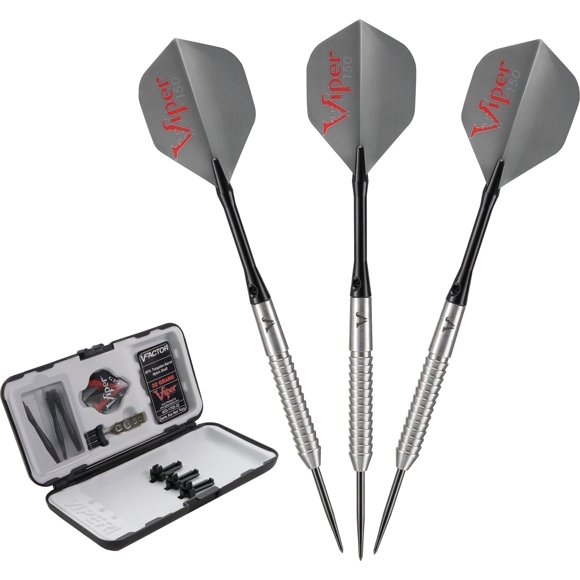 Barril de tungsteno y níquel Dart Flights Viper de GLD Products de 22 g
