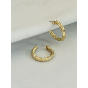 Collarbeauty - Aro Bañado En Oro 18K