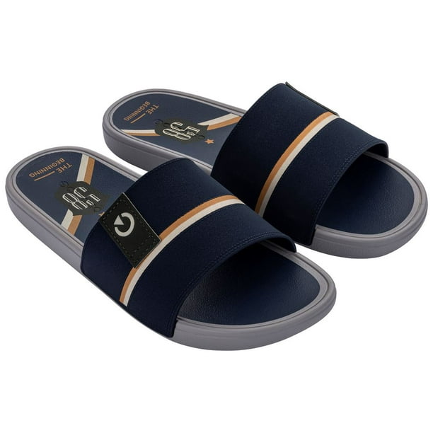 Sandalia Hombre Gris Detroit Slide 443 Cartago