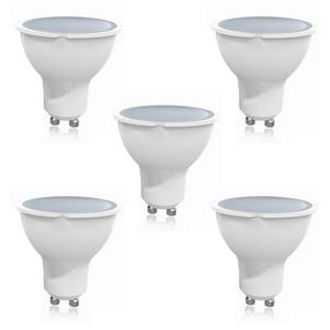 Want - Pack 5 Ampolletas Led Gu-10 5W Ángulo 38° Luz Fría