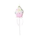 thumbnail image 3 of Adorno Colgante Para árbol De Navidad, Dulce Para Restaurante, Fiesta Temática, Dormitorio, Cono Rosa Con Varilla, 3 of 3