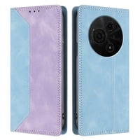 Funda Foxdock Para Tcl 60 Nxtpaper 4G De Cuero Premium Bicolor Con Ranuras Rfid, Carcasa Tipo Billetera Antigolpes Y Soporte Plegable