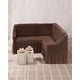 thumbnail image 4 of Funda Cubre Sofa En Forma De L Color Café, 4 of 4