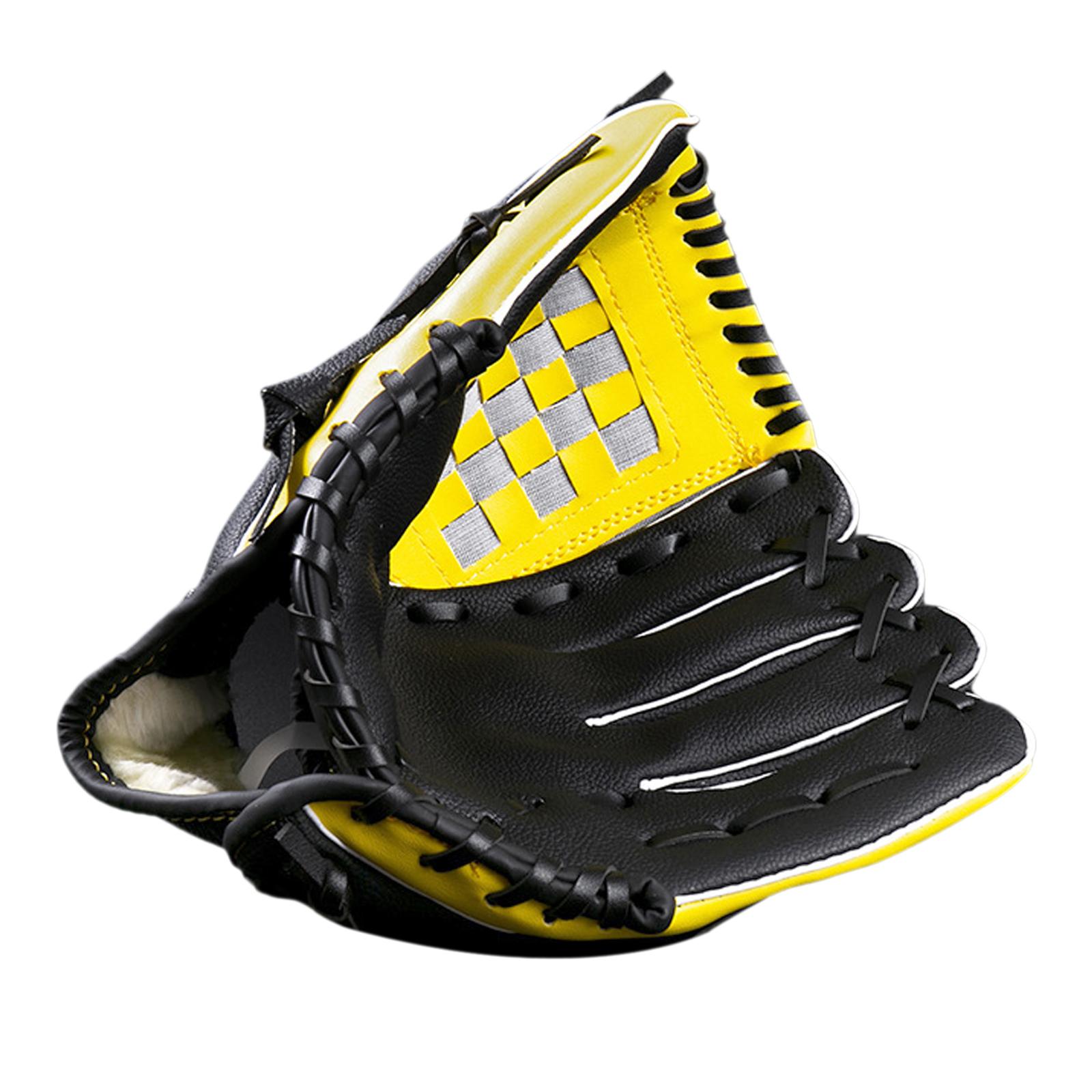 Magideal - Guante De Béisbol, Guantes Teeball Guantes Resistentes Al Desgaste Lanzamiento De Mano Izquierda Para Adultos Principiantes Deportes Al Aire Libre , 11.5 Pulgadas