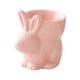 thumbnail image 4 of Cena De Copa De Huevo De Cerámica Cena De Mesa De Mesa De Pascua Para Huevos Duros Rosa, 4 of 5