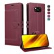 thumbnail image 1 of Premium Wallet Case for Xiaomi Poco X3/X3 Pro with Card Slots & Kickstand, Flip Cover Red, 1 of 6