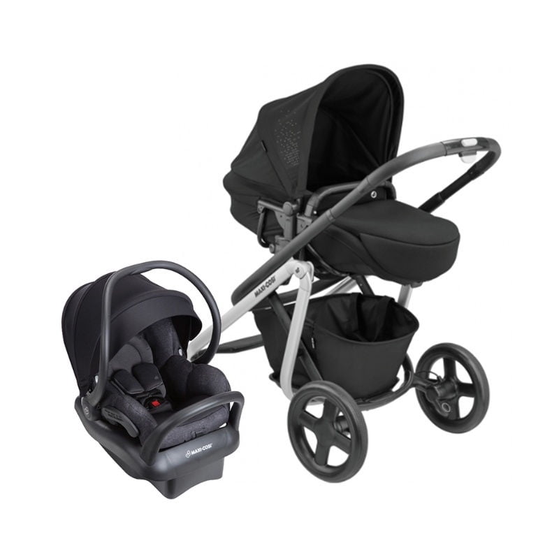 Maxi-Cosi - Coche Travel System Lila Nomad Black/Mico Max Negro