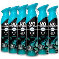 Aerosol Ambientador Febreze Air Mist Unstopables 240 Ml X6