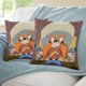 thumbnail image 3 of Sam Bigotes Fundas de almohada de terciopelo con tema, regalos de funda de almohada, decoración para el hogar, cojín de lanzar, regalo de cumpleaños para fans y parejas. 45cm x 45cm., 3 of 6