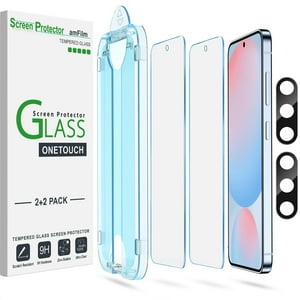 Amfilm - Protector De Pantalla Y Protector De Lente De Cámara Para Samsung Galaxy S24 Fe