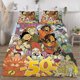 thumbnail image 3 of Lumberjanes 3-Piece Bedding Set For Kids Boys Girls Adult Cartoon Warm Cute Fashion Holiday Present Gift Bed Sheets, 3 of 5