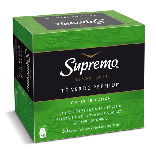 Té Verde Premium Caja 100 g Supremo