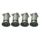thumbnail image 1 of 4 Piezas Soportes De Cama Ajustables Patas Para Gabinetes De TV Mesas De Centro Gabinetes Gris, 1 of 3