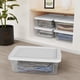 thumbnail image 4 of Bolsa apilable Storage Box Sterilite de 12 cuartos de galón, paquete de 12, 4 of 7