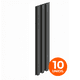 thumbnail image 1 of Wall Panel WPC Decorativo Negro Onix, 240x16, 22mm, Caja 10 Unids., 1 of 2
