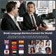 thumbnail image 3 of Auriculares De Traducción Ai En Tiempo Real 82 Auriculares Para Traductores De Idiomas Dispos, 3 of 8