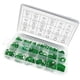 thumbnail image 3 of Paquete Surtido De Arandelas De Junta Tórica Con Sello De Goma Verde Paquete De 270 Unidades Resistente A La Abrasión, 3 of 5