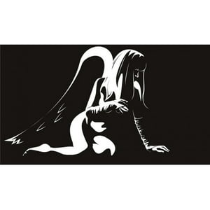 Rienda Libre Graphics - Decomural Fallen Female Angel Ws-18310