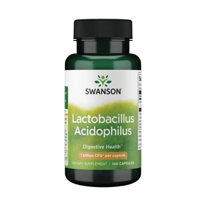 Swanson - Lactobacillus Acidophilus 1 Billon Cfu 100 Capsulas