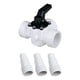 thumbnail image 5 of Reemplazo de válvula desviadora de tres vías 1 1/2" Durable Fácil de instalar Conexión de mangueras de piscina Válvula desviadora de piscina para pisc, 5 of 5