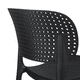 thumbnail image 5 of Silla Plástica Negra Comedor Terraza Apilable PVC, 5 of 7
