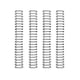 thumbnail image 1 of Cinch Wire Espirales 1.58 cm - 4 Unid Negro American Craft, 1 of 3