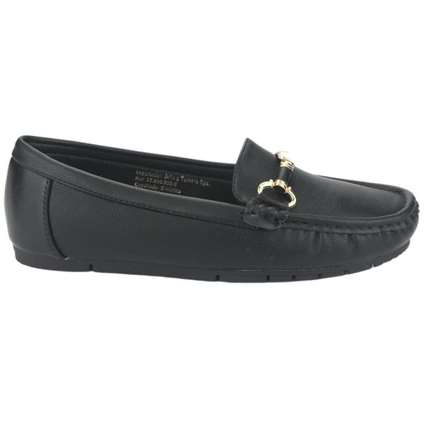Mocasin Chalada Mujer Cusco-36 Negro Casual