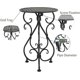 thumbnail image 5 of Soporte para plantas NAKUPE de metal, paquete de 2 unidades para macetas de 1 a 11 pulgadas, 5 of 8