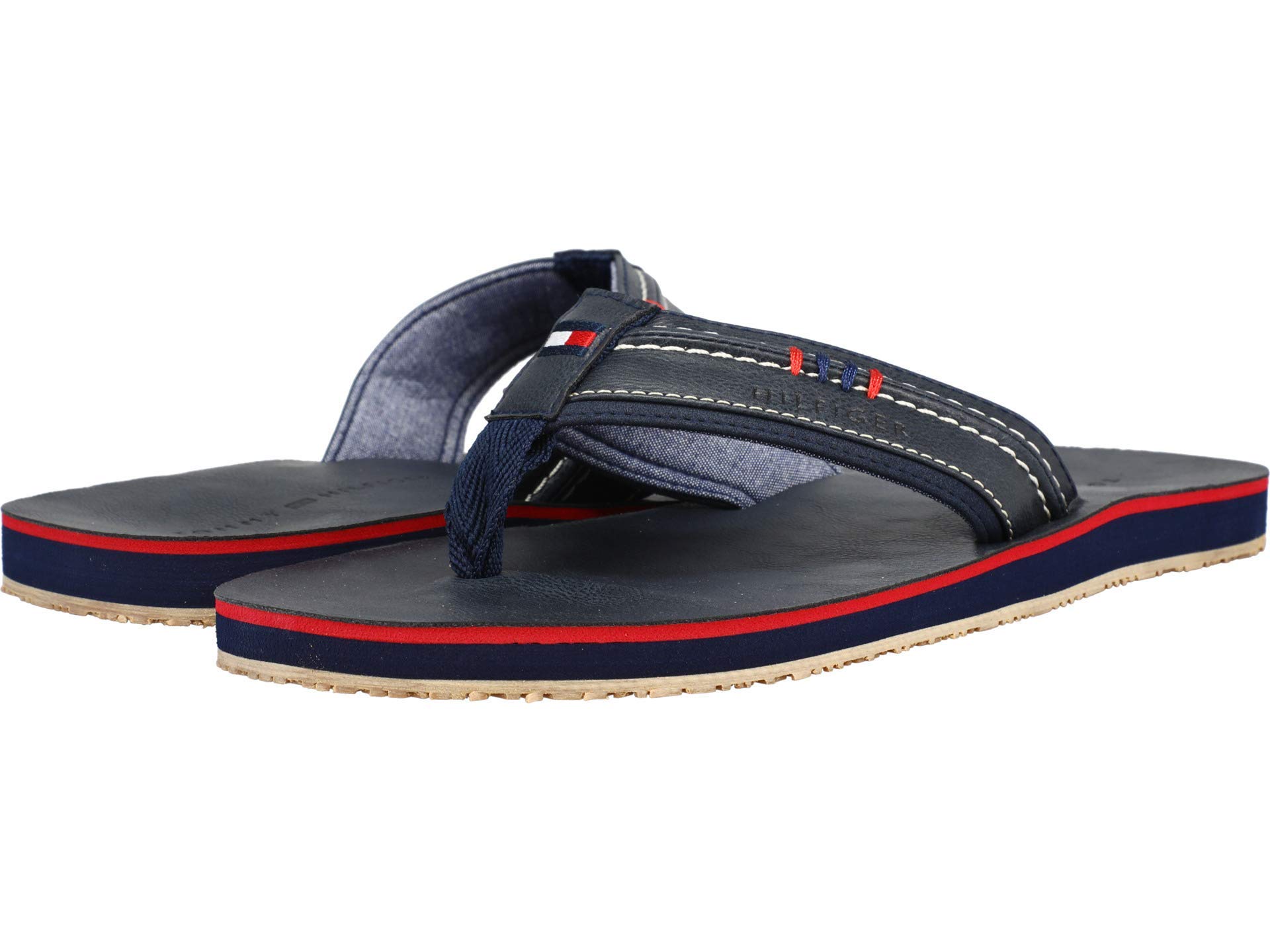 Chanclas Tommy Hilfiger Destino Para Hombre Navy Multi 409