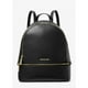 thumbnail image 1 of Mochila Michael Kors Rhea Medium Pebbled Cuero Negra, 1 of 3