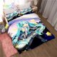 thumbnail image 1 of Japanese KawaiiMiku Bedding Set Bed Set Aldult Kid Bedroom, 1 of 5