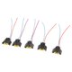 thumbnail image 1 of 5 piezas h9 faro antiniebla extensión 2 cables de la lámpara del arnés enchufes femeninos, 1 of 5