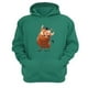 thumbnail image 1 of Polerón Canguro Jabalí El Rey De La Selva Verde Aguamarina Talla Xs Unisex, 1 of 3