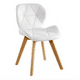 thumbnail image 1 of Silla Radar Wood Blanca, 1 of 4