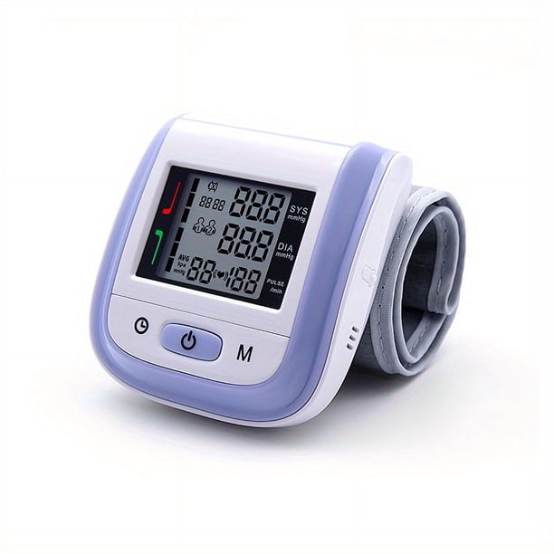 Accurately Monitor Your Blood Pressure & Heart Rate with Automatic Digital Wrist Monitor