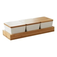 Genérico - Set 3 Contenedores Organizadores Base Estilo Minimalista Jhn