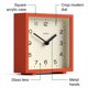 thumbnail image 5 of Reloj de escritorio JONES CLOCKS® Disco | Diseño cuadrado elegante | Naranja | Estiloso y fácil de leer para estantería, mesa, repisa o mesita de noche, 5 of 6