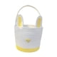 thumbnail image 3 of Cesta De Pascua Con Asa, Cesta Portátil Para Dulces Para Niños Y Niñas, Color Amarillo, 3 of 5