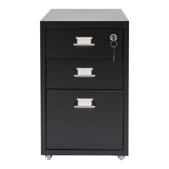 Archivador vertical AngelcityCC de 3 cajones con cerradura 46,5 cm