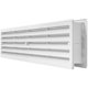 thumbnail image 1 of Rejilla de Ventilación para Puerta Repa Market 45x10 cm Blanca de Plástico, 1 of 9