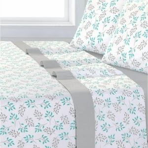 Sabana Andes Estampada 180 Hilos Ramas 107 1.5 Plaza