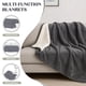 thumbnail image 3 of Manta Impermeable DOVIROS 203x152cm Gris Reversible, 3 of 9