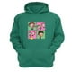 thumbnail image 1 of Polerón Canguro Padrinos Verde Aguamarina Talla M Unisex, 1 of 1