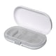 thumbnail image 5 of Caja De Almacenamiento De Medicamentos Portátil Con Cortador De Pastillas Para Ancianos De Viaje En Cápsula Gris, 5 of 5