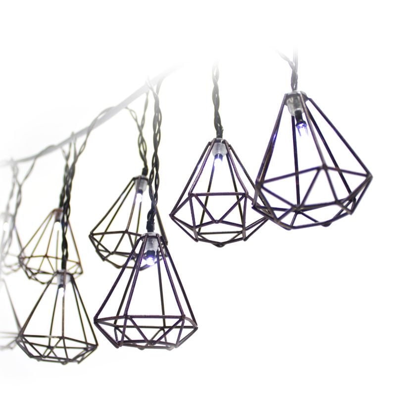 Expert Gardener - 10 Luces Solar Metal