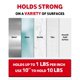 thumbnail image 2 of Cinta adhesiva de doble cara HitLights Heavy Duty de 1,27 cm x 15,24 m, 2 of 7