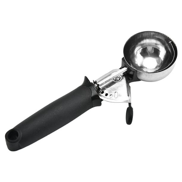 Cucharas De Helado De Acero Inoxidable Para Mellon Balls Muffins Frozen Delicacies Negro
