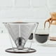 thumbnail image 3 of Filtro de café de goteo lento, reutilizable, para cafeteras individuales (soporte de 125 mm), 3 of 8