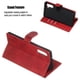 thumbnail image 2 of Funda con Cremallera para Samsung Galaxy Note 10, Carcasa Cartera de Cuero PU con Soporte y Tarjetero, 2 of 5