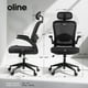 thumbnail image 3 of Silla de oficina Oline ErgoAir ergonómica ajustable lumbar negra, 3 of 3